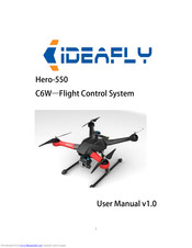 IdeaFly Hero-550 User Manual
