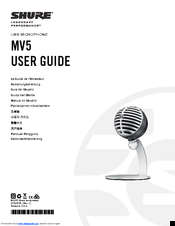 Shure MV5 User Manual