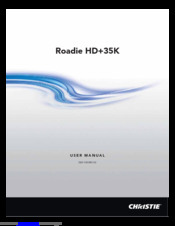 Christie Roadie HD+35K User Manual