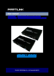 Partilink P4K-HUL4E1-P User Manual