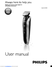 Philips QG3380 User Manual