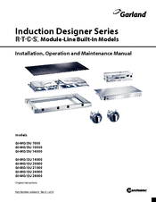 Garland RTCS series Installation, Operation And Maintenance Manual