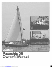 AMF paceship 26 Owner's Manual