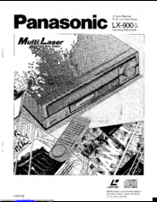 Panasonic LX-900 Operating Instructions Manual