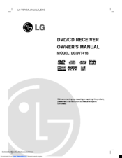 LG LGDVT418 Owner's Manual