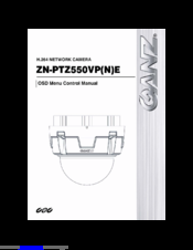 Ganz ZN-PTZ500VPE Manual