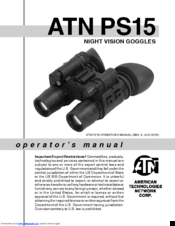 ATN PS15-4 Operator's Manual
