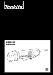 Makita DA3000V Instruction Manual