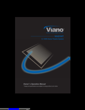 Viano VIA51HT Owner's Operation Manual