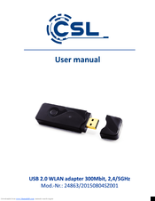 CSL 24863 User Manual