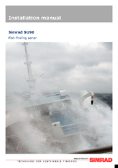 Simrad SU90 Installation Manual