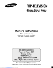 Samsung PS-42Q7HD Owner's Manual