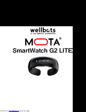 MOTA SmartWatch G2 LITE Quick Start Manual