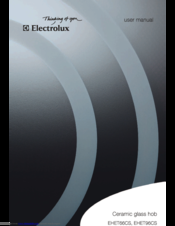 Electrolux EHET96CS User Manual