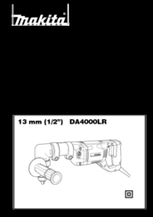 Makita DA4000LR Instruction Manual