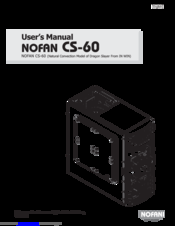 Nofan CS-60 User Manual