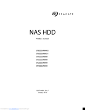 Seagate NAS ST4000VN000 Product Manual