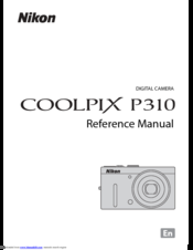 Nikon COOLPIX P310 Reference Manual
