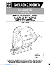 Black & Decker KS550K Linea PRO Instruction Manual