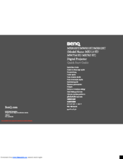 BenQ MX713 ST Quick Start Manual