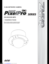 Ganz ZN-DN332XE-MPD Installation Manual