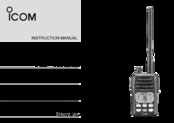 Icom IC-M88 Instruction Manua