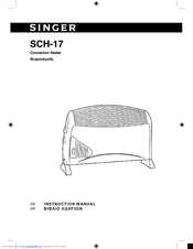 Singer SCH-17 Instruction Manual