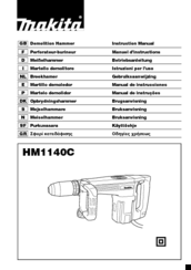 Makita HM1140C Instruction Manual