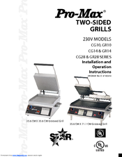 Pro-Max GR28 SERIES Installation And Operation Instructions Manual