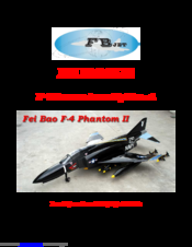 Fei Bao F-4 Phantom II Assembly Manual