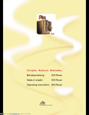HGZ SCS Power Operating Instructions Manual