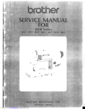 Brother b835 Service Manual