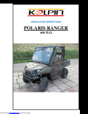 Kolpin POLARIS RANGER Installation Instructions Manual