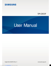 Samsung SM-G903F User Manual