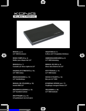 KONG Electronic CMP-MOBSTOR13 Manual