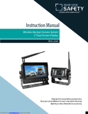 Rear view safety RVS-25W Instruction Manual