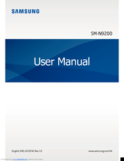 Samsung SM-N9200 User Manual
