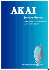 Akai TX-350 Service Manual