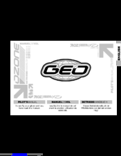 Ozone Geo Pilot's Manual