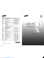 Samsung UE32H6475 User Manual