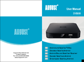 August DVB600 User Manual