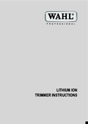 Wahl ZB031 Instruction Manual
