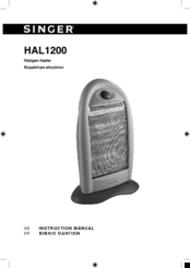 Singer HAL1200 Instruction Manual