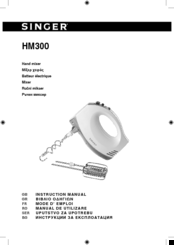 Singer HM300 Instruction Manual