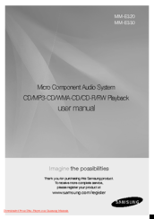 Samsung MM-E320 User Manual