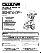 Powerstroke PS80943 Operator's Manual
