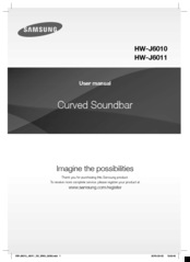 Samsung HW-J6011 User Manual