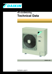 Daikin RZQSG-L8Y1 Technical Data Manual