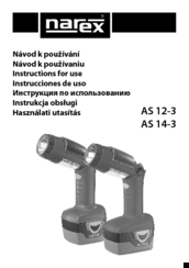 Narex AS 12-3 Instructions For Use Manual