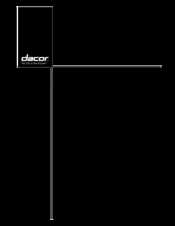 Dacor Millennia MDW24S Installation Instructions Manual